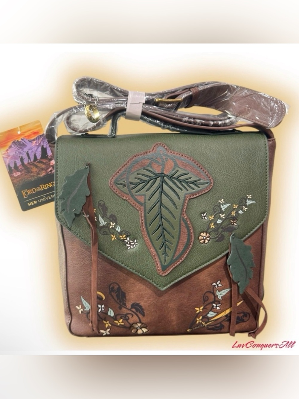 The Lord Of The Rings Lorien Leaf Messenger Bag